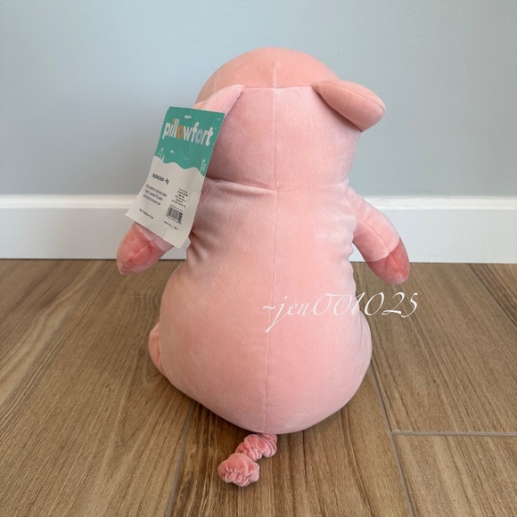 Pig Weighted Plush Throw Pillow - Pillowfort - Picture 7 of 12